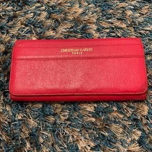 Christian Garry’s Rare Red Wallet Vintage